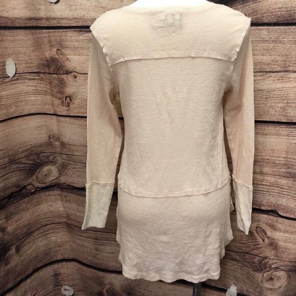 Umgee long sleeve striped Henley - Picture 5 of 7